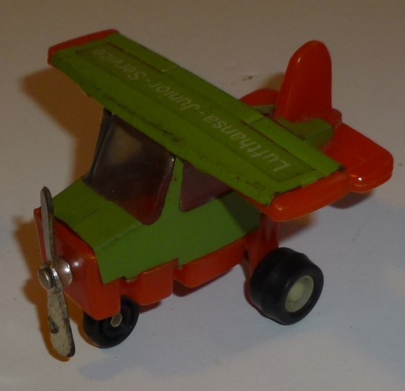 LUFTHANSA Junior Service airlines Promo Plane toy car 2.5"