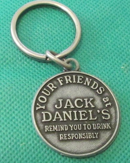 WWJD (What would Jesus Do) metal keyring key chain 2.25" - Click Image to Close