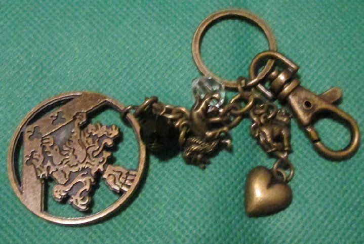 SUMMIT ENTERTAINMENT metal charms danging keyring key chain - Click Image to Close
