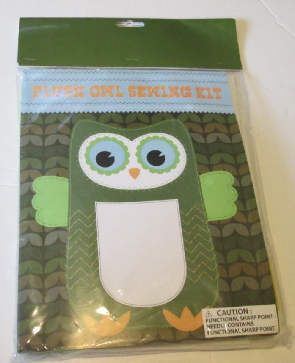 Craft LOUNGEFLY sewing Kit PLUSH OWL 11"x7" in SEALED Package