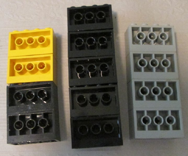 LEGO Parts Lot of 16 Container Box 2 x 2 x 2 mixed colors