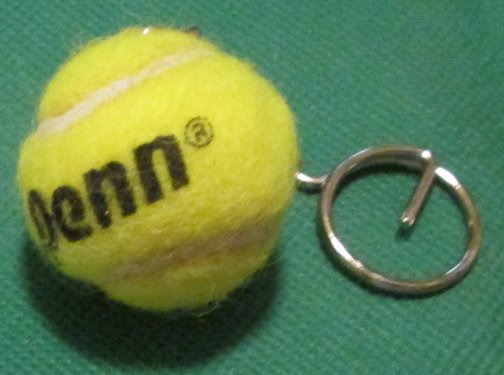 PENN Mini TENNIS BALL keyring key chain 1.5"
