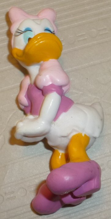 DAISY Duck PVC Figure with hands folded 2.5", Disney