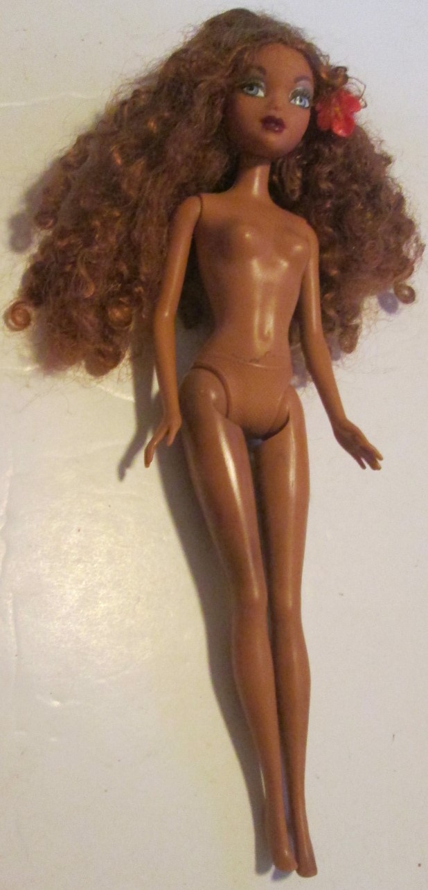 Barbie MY SCENE doll African American Madison(?) kinky hair nude