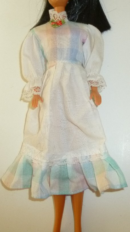BARBIE Doll Clothing vintage Prairie Dress