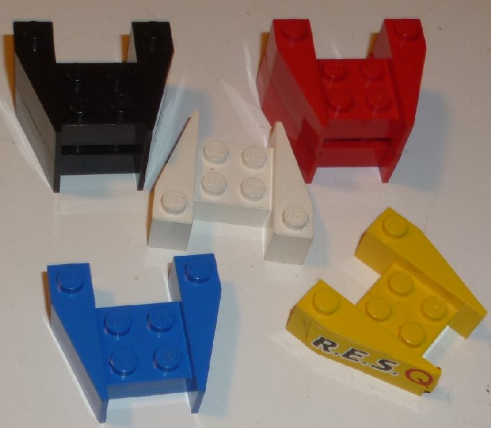 LEGO Parts Lot of 48 Beige bricks plates slopes
