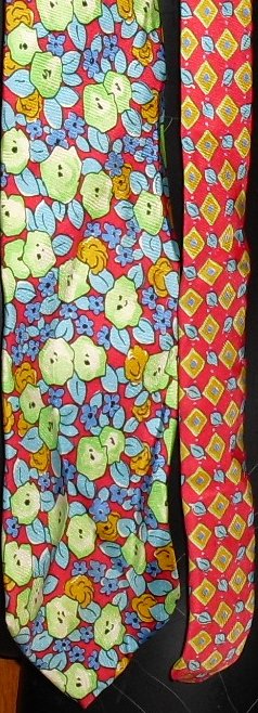 CRAVATTERIE NAZIONALI colorful floral Silk Necktie TIE