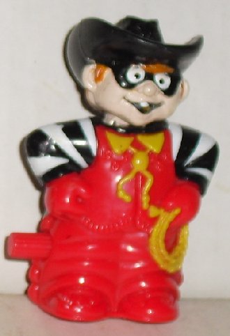 McD MCDONALD Rodeo Circus HAMBURGLAR wind-up toy figure - Click Image to Close
