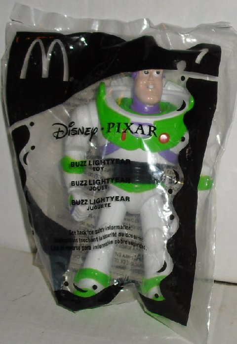 Toy Story BUZZ LIGHTYEAR figure toy MCD McDonalds MIP