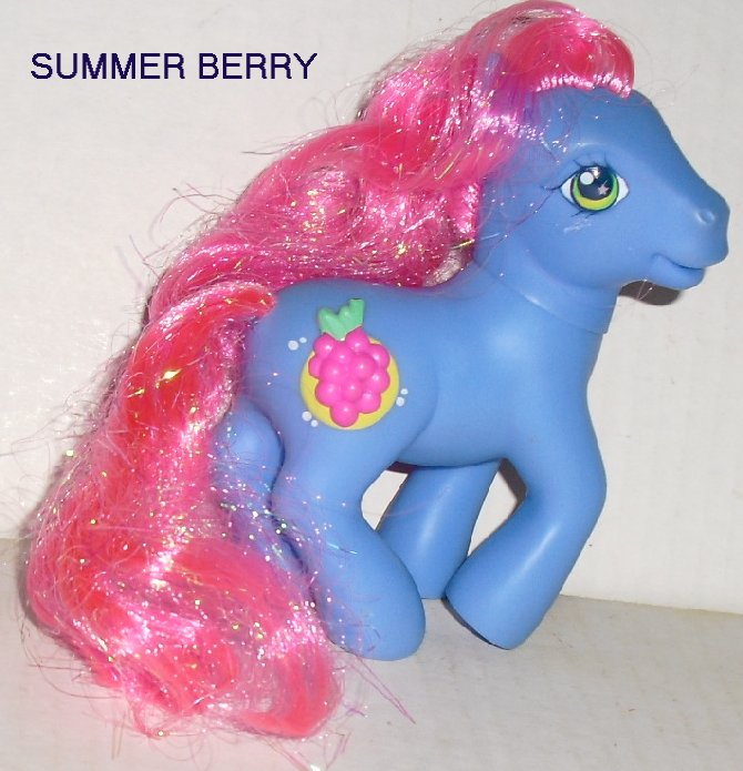 G3 Hasbro My Little Pony MLP SUMMER BERRY