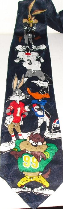 Ralph Marlin Sports NFL LOGOS silk Necktie TIE - Click Image to Close