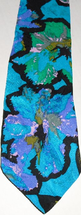 J BLADES & CO Silk Necktie TIE Colorful made by hand