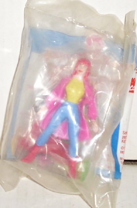 SPIDERMAN Mary Jane Watson McD McDonalds Happy Meal Toy MIP - Click Image to Close