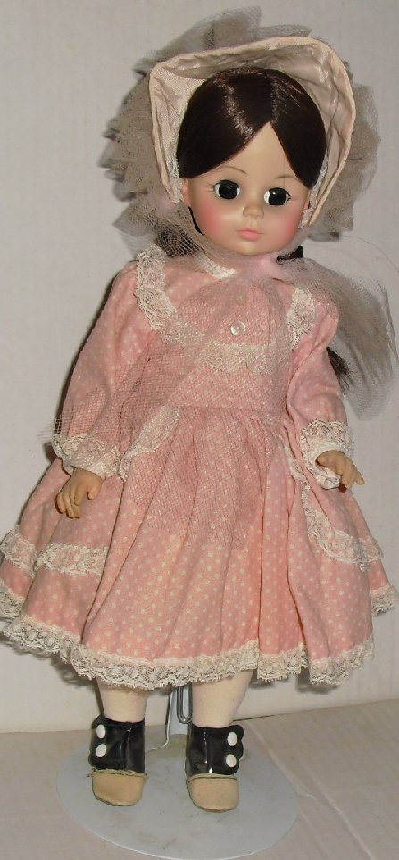 Vtg MADAME ALEXANDER Collectible girl Doll REBECCA 13"