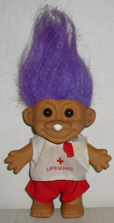 Russ Trolls TROLL Doll LIFEGUARD 5"