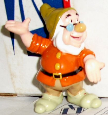 Snow White PVC Figure Dwarf DOC 2.25", Disney