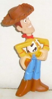 TOY STORY PVC Figure WOODY 2.25", Disney - Click Image to Close