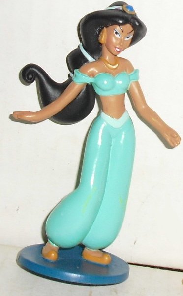ALADDIN Princess JASMINE PVC Figure 3.5", Disney