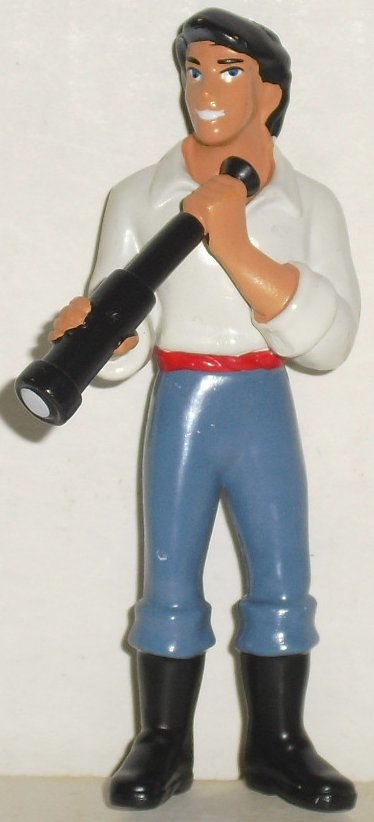 LITTLE MERMAID Prince ERIC PVC Figure 3.5", Disney