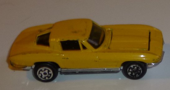 Vintage 1979 KIDCO yellow die-cast Car