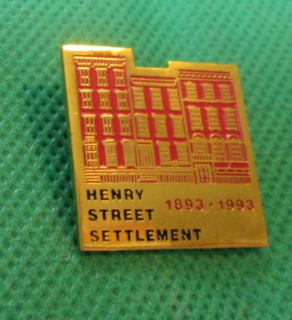 HENRY STREET SETTLEMENT 1893-1993 Pin 1"