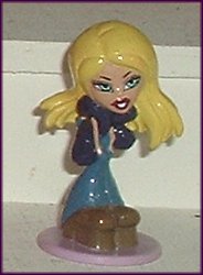 BRATZ Doll Girl PVC Figure 2.5", 2004 MGA