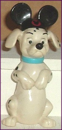 101 Dalmation Mouse Ears FIDGET Dog McD Figure McDonald