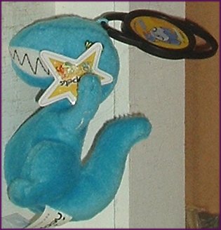 MCD McDonalds NEOPETS Mini Plush Blue GRARRL clip-on MCD McDonalds NEOPETS Mini Plush Blue GRARRL clip-on