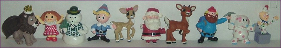 RUDOLPH & ISLAND MISFIT TOYS Lot of 10 Figures RUDOLPH & ISLAND MISFIT TOYS Lot of 10 Figures