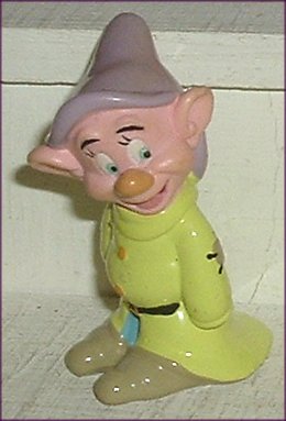Snow White Dwarf DOPEY PVC Figure Disney
