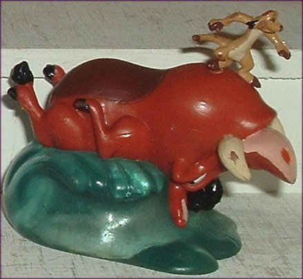 LION KING Pumbaa & Timon PVC Figure Disney