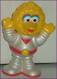 SESAME STREET PVC Figure BIG BIRD in Outfit