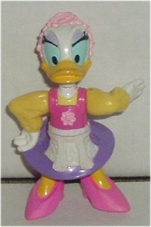 DAISY DUCK jointed Figure 3.5", MCD Epcot Disney