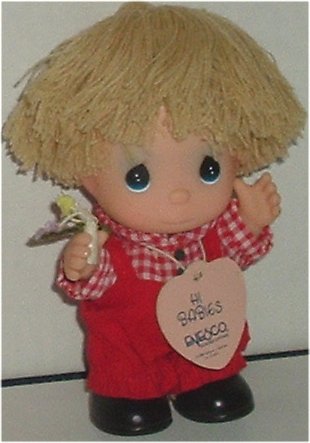PRECIOUS MOMENTS Hi Babies Cute Boy Doll 5" w/tag