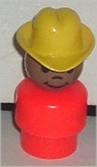 Vintage FISHER PRICE Little People AA Farmer Boy - Click Image to Close