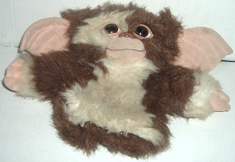 GREMLINS Plush GIZMO Doll PUPPET 1990 WB Applause