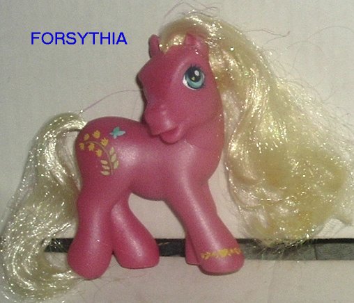 G3 Hasbro My Little Pony MLP FORSYTHIA