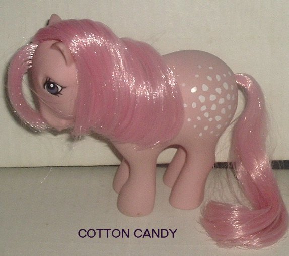 G1 Vintage My Little Pony MLP COTTON CANDY