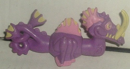 THUGGER dragon Mix em up monsters PVC Figure 4.5" long, McDonald - Click Image to Close