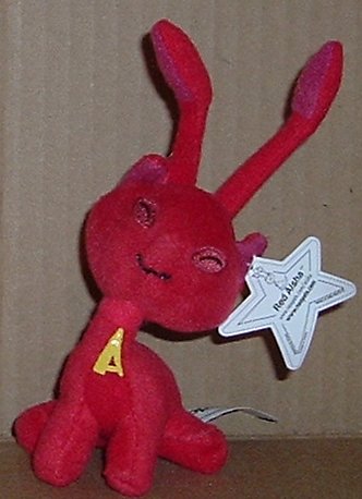 MCD McDonalds NEOPETS Mini Neopet Plush Red AISHA MCD McDonalds NEOPETS Mini Neopet Plush Red AISHA